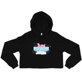 Stand Proud Trans Power Crop Hoodie